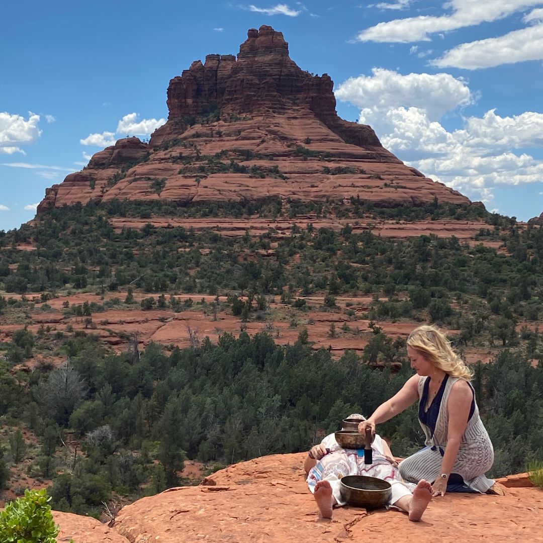 Reiki Healing on Sedona Vortex Bell Rock