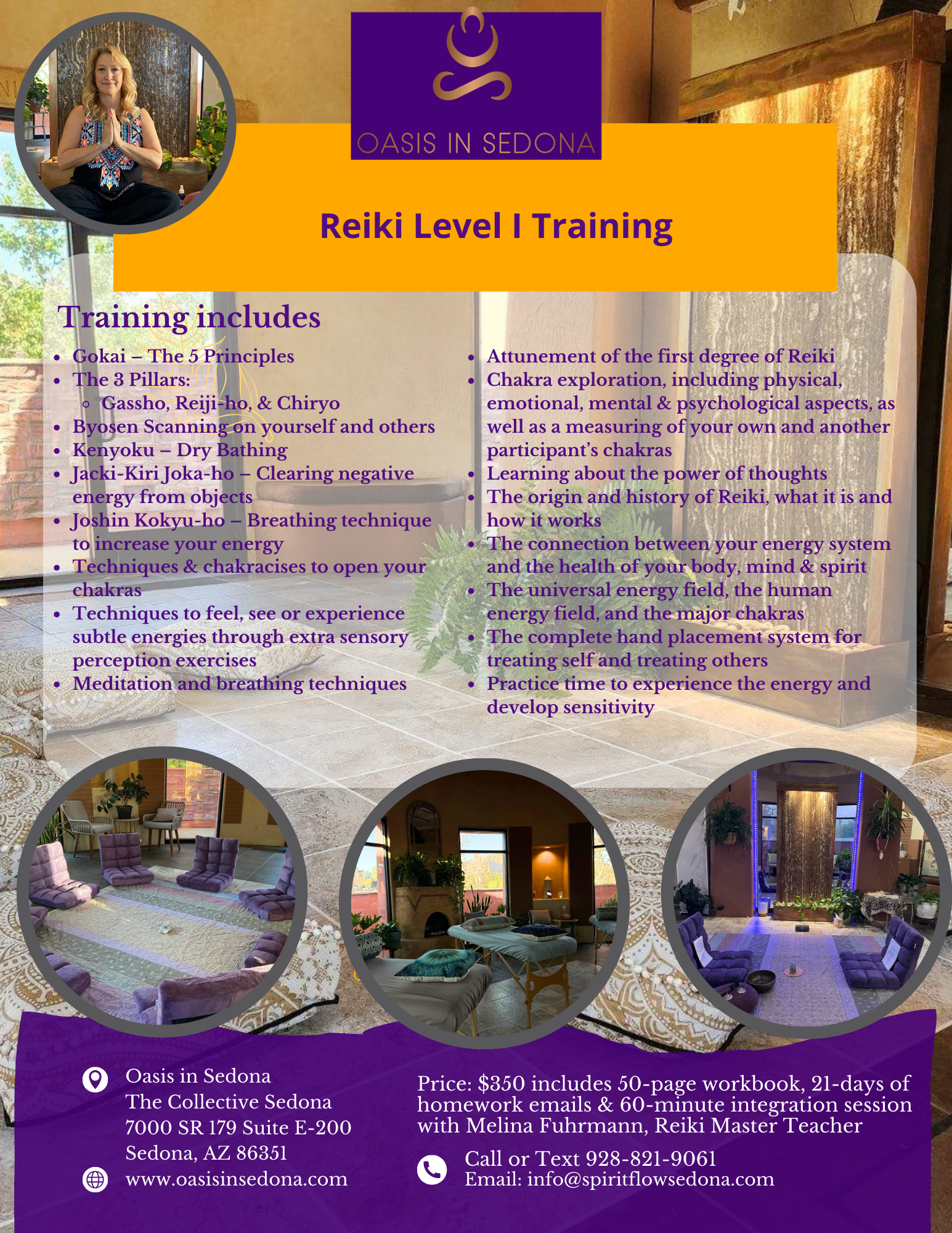 Reiki Level 1 Sedona