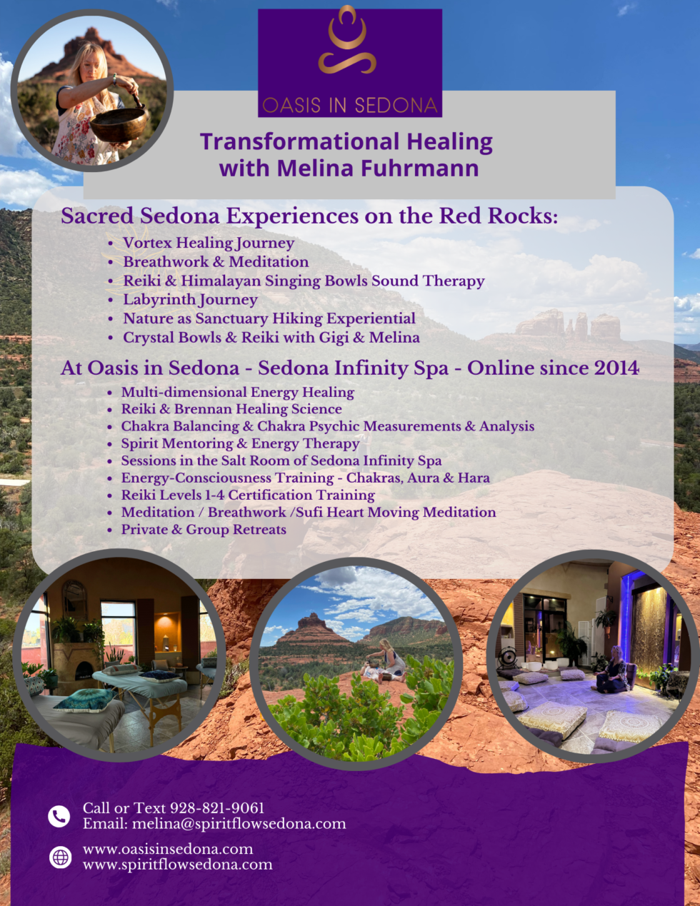 Sedona Retreats – Spirit Flow Sedona – Reiki Healing & Sound in Sedona