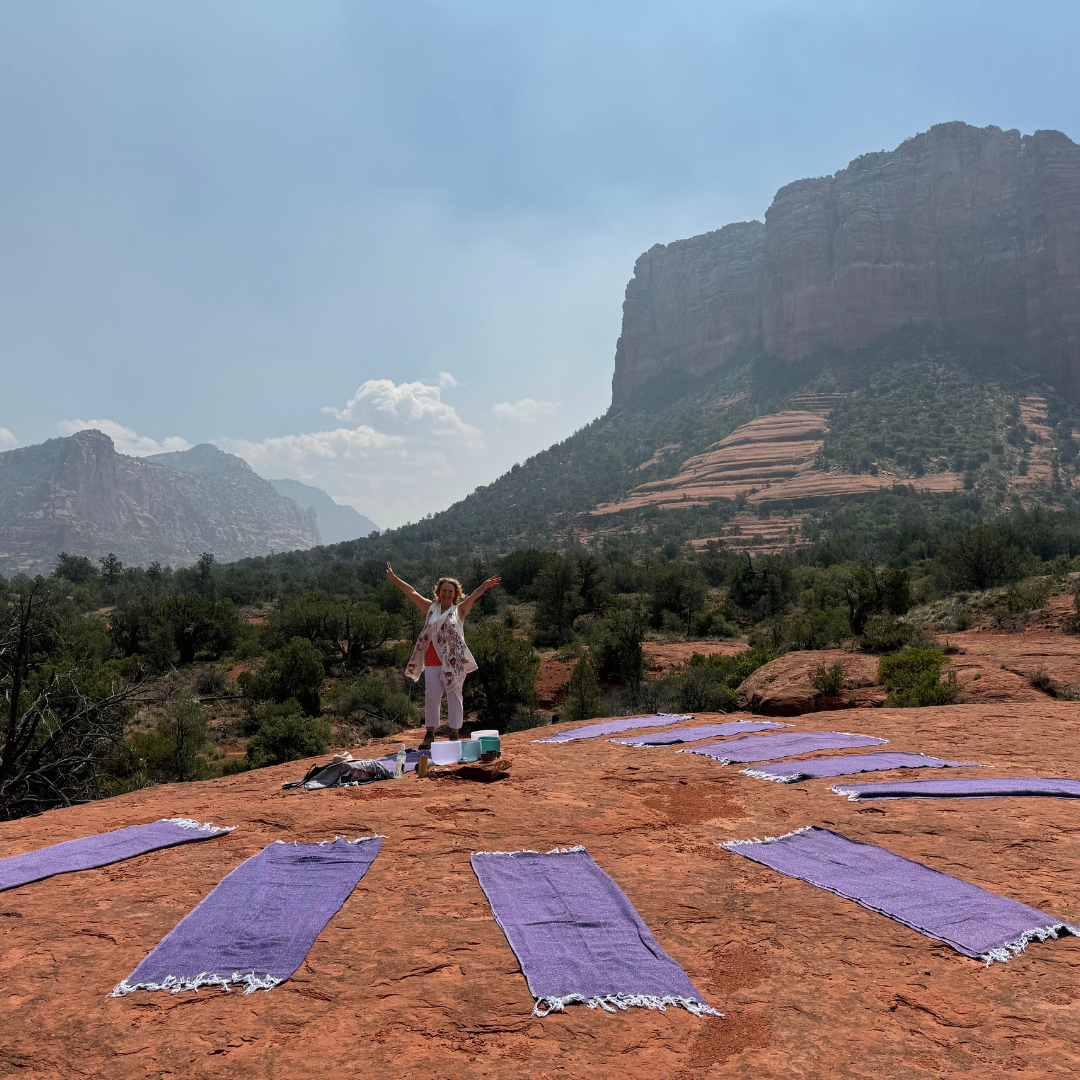 Reiki and Sound on the red rocks