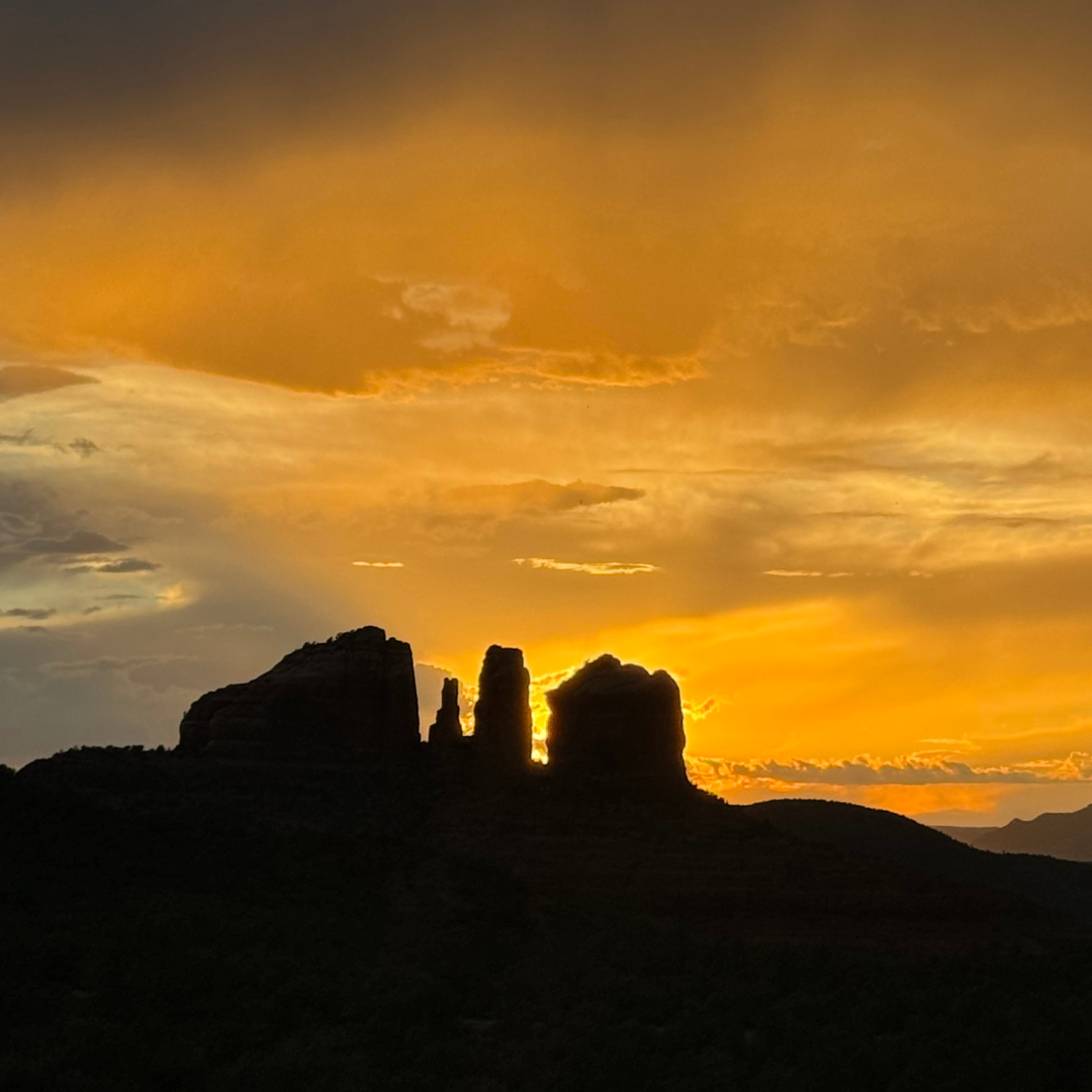 Cathedral Rock suncset