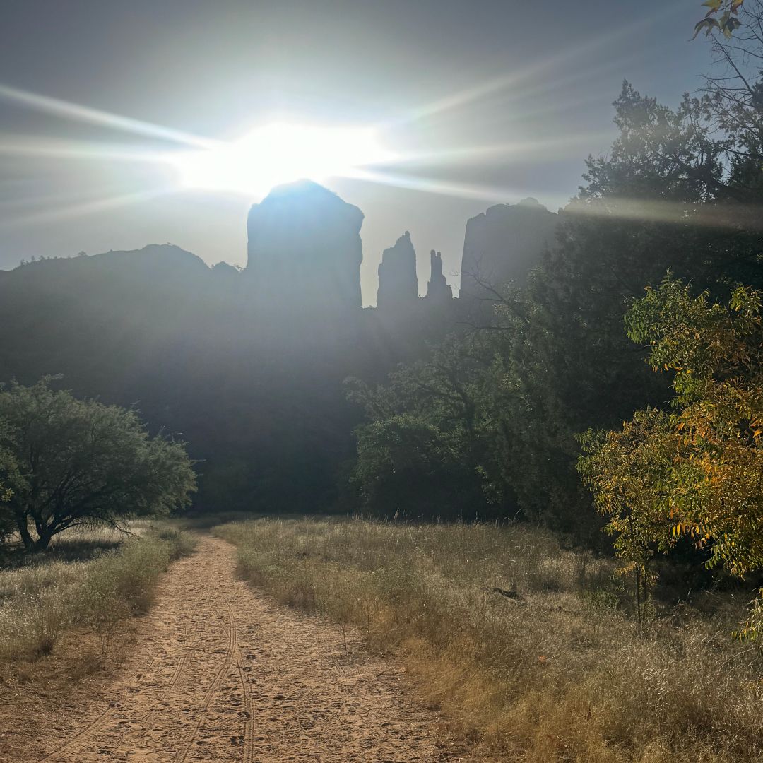 Cathedral rock sunset