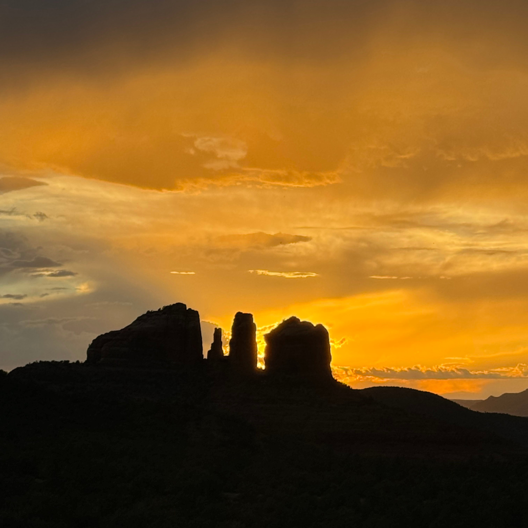 36 Cathedral Rock suncset