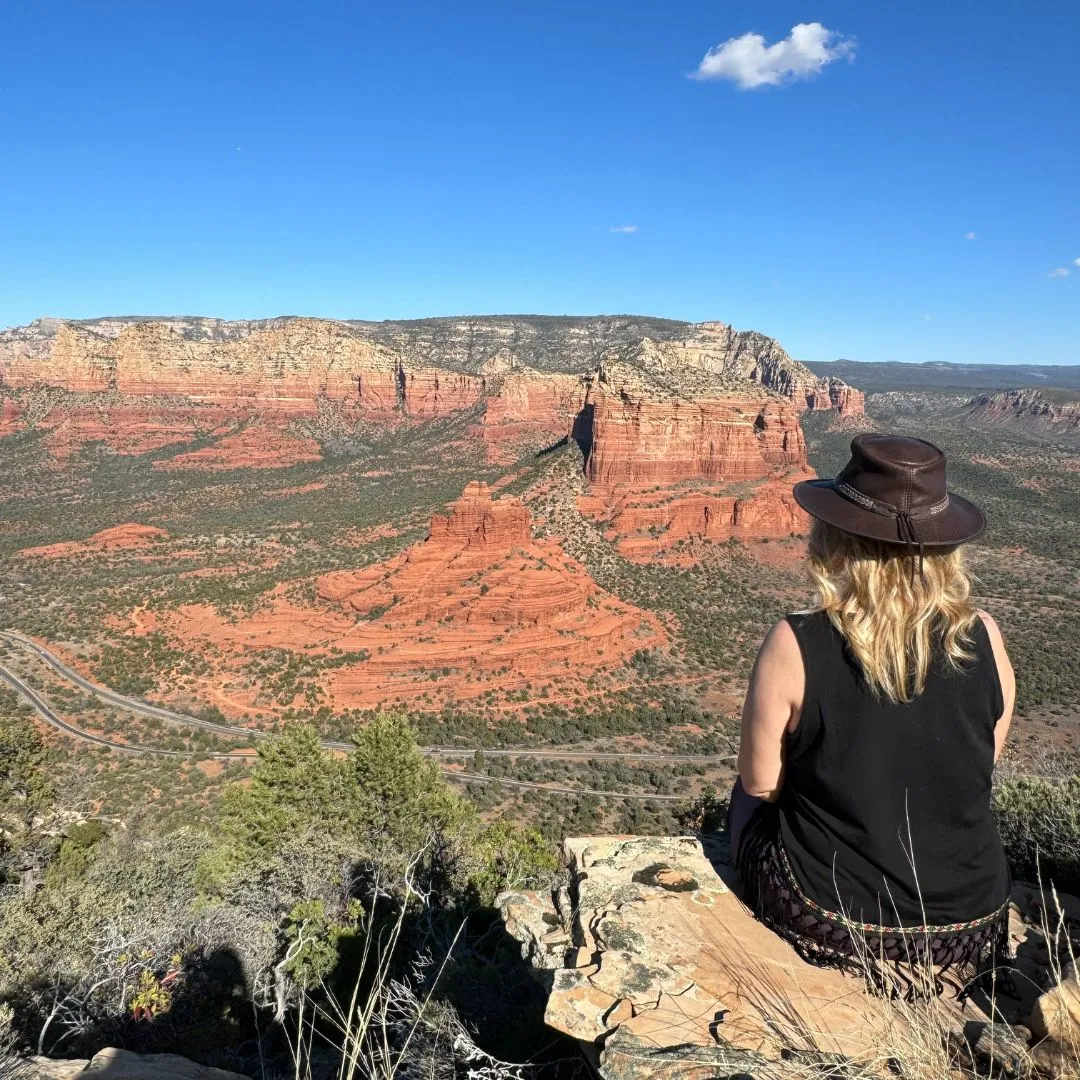 5-1 Meditation above Bell Rock Sedona