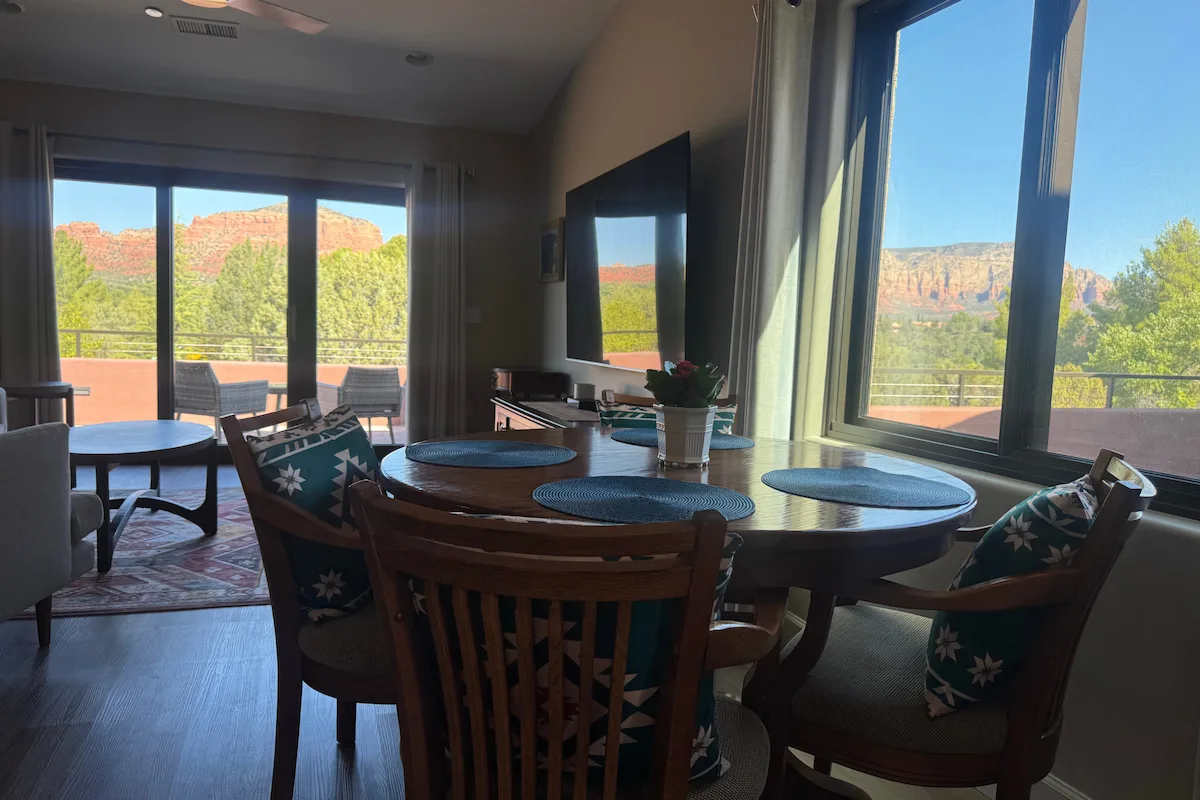 view from Casita
