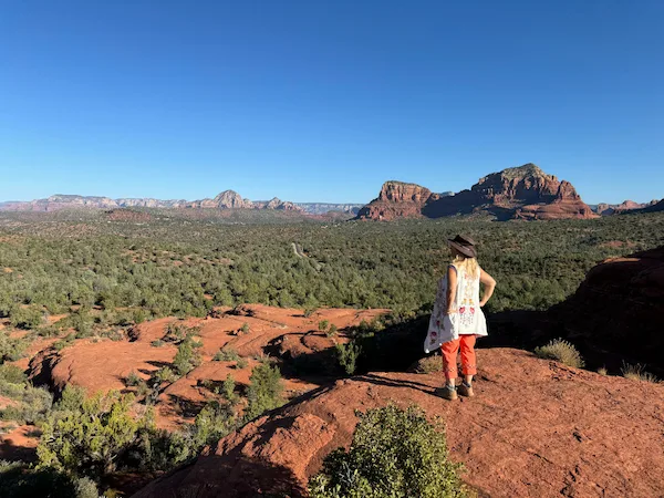 nature-vortex-retreats Melina on Baby Bell Rock